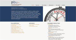 Desktop Screenshot of pbuinc.com