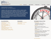 Tablet Screenshot of pbuinc.com